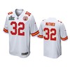 Kansas City Chiefs Tyrann Mathieu White Super Bowl Liv Game Jersey - Robokeg