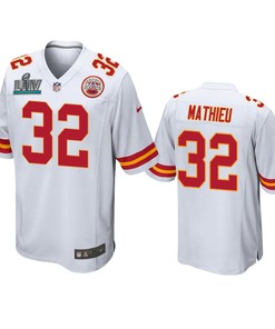 Kansas City Chiefs Tyrann Mathieu White Super Bowl Liv Game Jersey - Robokeg