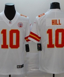 Kansas City Chiefs Tyreek Hill #10 Nfl 2020 White Jersey - Robokeg