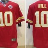 Kansas City Chiefs Tyreek Hill #10 Nfl Red Jersey Jersey - Robokeg