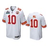 Kansas City Chiefs Tyreek Hill White Super Bowl Liv Game Jersey - Robokeg