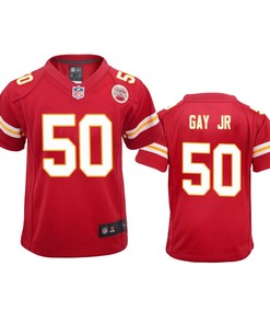 Kansas City Chiefs Willie Gay Jr. Red 2020 Nfl Draft Game Jersey - Robokeg