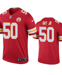Kansas City Chiefs Willie Gay Jr. Red Color Rush Legend Jersey - Robokeg