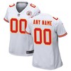 Kansas City Chiefs Womens Custom Game Jersey White Custom Jerseys Nfl - Robokeg