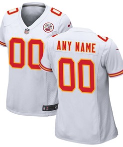 Kansas City Chiefs Womens Custom Game Jersey White Custom Jerseys Nfl - Robokeg