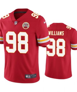 Kansas City Chiefs Xavier Williams Red Nike Color Rush Limited Jersey - Robokeg