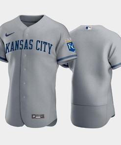 Kansas City Royals 2022-23 Gray Men's Jersey - Robokeg