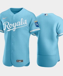 Kansas City Royals 2022-23 Powder Blue Men's Jersey - Robokeg