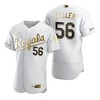 Kansas City Royals #56 Brad Keller Mlb Golden Brandedition White Jersey Gift For Royals Fans - Robokeg