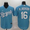 Kansas City Royals Bo Jackson #16 2020 Mlb Blue Jersey - Robokeg