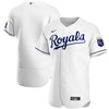 Kansas City Royals Home Authentic Team Jersey - White Mlb - Robokeg