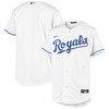 Kansas City Royals Home Replica Team Jersey White Mlb - Robokeg