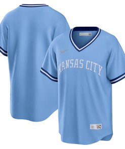Kansas City Royals Road Cooperstown Collection Team Jersey - Light Blue Mlb - Robokeg