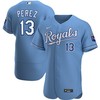Kansas City Royals Salvador Perez #13 2020 Mlb Sky Blue Jersey - Robokeg