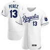 Kansas City Royals Salvador Perez #13 2020 Mlb White Jersey - Robokeg