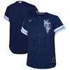 Kansas City Royals Toddler 2022 City Connect Replica Jersey - Navy Mlb - Robokeg