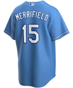 Kansas City Royals Whit Merrifield #15 2020 Mlb Sky Blue Jersey - Robokeg