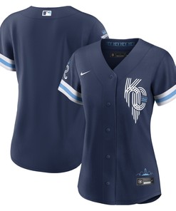 Kansas City Royals Womens 2022 City Connect Replica Jersey - Navy Mlb - Robokeg
