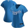 Kansas City Royals Womens Alternate Replica Team Jersey Light Blue Mlb - Robokeg