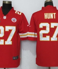 Kareem Hunt #27 Kansas City Chiefs 2020 Nfl Red Jersey Jersey - Robokeg