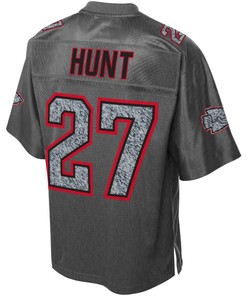 Kareem Hunt Kansas City Chiefs Nfl Pro Line Fashion Static Jersey - Gray - Robokeg