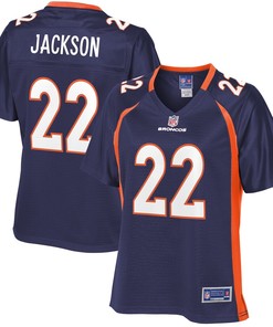 Kareem Jackson Denver Broncos Nfl Pro Line Womens Alternate Player Jersey - Navy - Robokeg