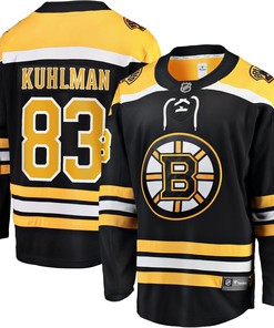 Karson Kuhlman Boston Bruins Fanatics Branded Home Breakaway Player Jersey - Black Nhl - Robokeg