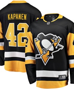 Kasperi Kapanen Pittsburgh Penguins Fanatics Branded Home Breakaway Jersey - Black Nhl - Robokeg