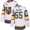 Keegan Kolesar 55 Vegas Golden Knights Stanley Cup 2023 Final Patch Away Breakaway Men Jersey - White - Robokeg
