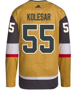 Keegan Kolesar 55 Vegas Golden Knights Stanley Cup 2023 Final Patch Home Breakaway Men Jersey - Gold - Robokeg