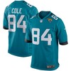 Keelan Cole Jacksonville Jaguars Nike Player Game Jersey - Teal - Robokeg