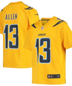 Keenan Allen Los Angeles Chargers Nike Youth Inverted Game Jersey - Gold - Robokeg
