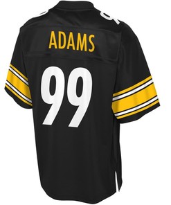 Keion Adams Pittsburgh Steelers Nfl Pro Line Player Jersey - Black - Robokeg