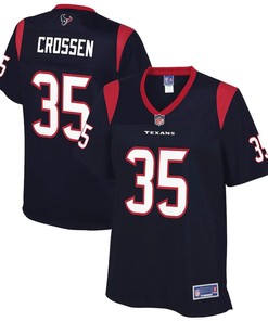 Keion Crossen Houston Texans Nfl Pro Line Womens Player Jersey - Navy - Robokeg