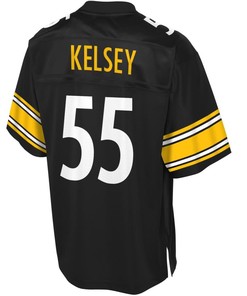 Keith Kelsey Pittsburgh Steelers Nfl Pro Line Player Jersey - Black - Robokeg