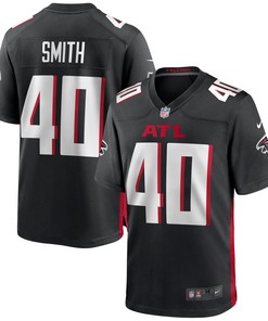Keith Smith Atlanta Falcons Game Jersey - Black Nfl - Robokeg