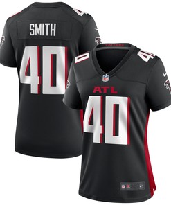 Keith Smith Atlanta Falcons Womens Game Jersey - Black Nfl - Robokeg