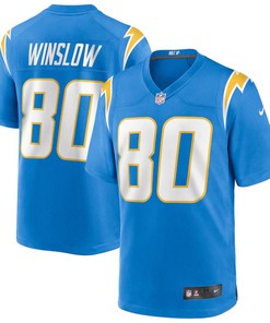 Kellen Winslow Los Angeles Chargers Nike Game Retired Player Jersey - Powder Blue - Robokeg