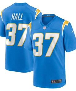 Kemon Hall Los Angeles Chargers Game Jersey - Powder Blue Nfl - Robokeg