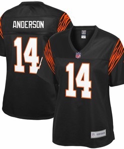 Ken Anderson Cincinnati Bengals Nfl Pro Line Womens Retired Player Replica Jersey - Black - Robokeg
