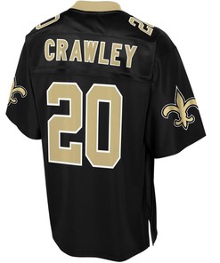 Ken Crawley New Orleans Saints Nfl Pro Line Player Jersey - Black - Robokeg