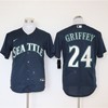 Ken Griffey Jr #24 Seattle Mariners 2020 Mlb Black Jersey - Robokeg