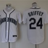 Ken Griffey Jr #24 Seattle Mariners 2020 Mlb White Jersey - Robokeg