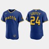 Ken Griffey Jr. 24 Seattle Mariners 2023 City Connect Elite Jersey - Royal - Robokeg