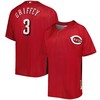 Ken Griffey Jr. Cincinnati Reds Mitchell & Ness Cooperstown Collection Mesh Batting Practice Jersey - Red Mlb - Robokeg