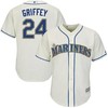 Ken Griffey Jr. Seattle Mariners Alternate Official Cool Base Player Jersey - Cream - Robokeg