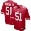 Ken Norton Jr. San Francisco 49ers Nike Game Retired Player Jersey - Scarlet - Robokeg