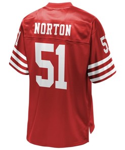 Ken Norton San Francisco 49ers Nfl Pro Line Retired Player Jersey - Scarlet - Robokeg