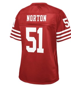Ken Norton San Francisco 49ers Nfl Pro Line Womens Retired Player Jersey - Scarlet - Robokeg