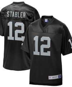 Ken Stabler Las Vegas Raiders Nfl Pro Line Retired Team Player Jersey - Black - Robokeg
